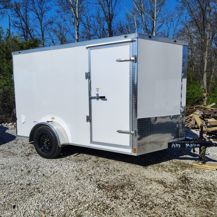 New 2026 Cynergy 2 7x10 SA Cargo/Enclosed Trailer, 6' Interior Height, 35K Axle, .080 Polycore Exterior Cargo / Enclosed Trailer