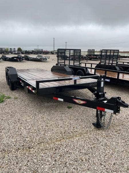 New 2025 H&H Trailers 82x16+4 Gravity Tilt Equipment Trailer, 14K