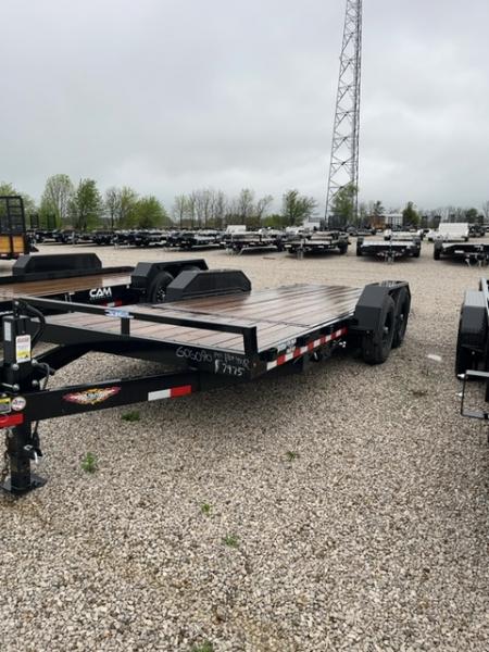 New 2025 H&H Trailers 82x16+4 Gravity Tilt Equipment Trailer, 14K