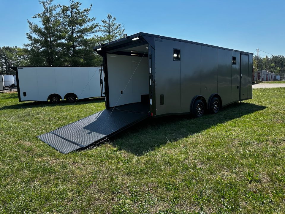 New 2026 Rock Solid Cargo 8.5x24 Interior-Race Trailer- Finished Interior- 5200lb Torsion Axle