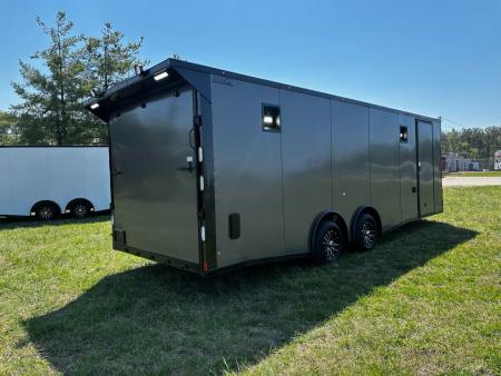 New 2026 Rock Solid Cargo 8.5x24 Interior-Race Trailer- Finished Interior- 5200lb Torsion Axle