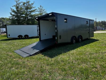 New 2026 Rock Solid Cargo 8.5x24 Interior-Race Trailer- Finished Interior- 5200lb Torsion Axle