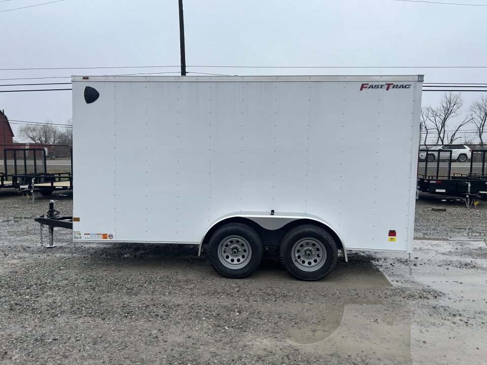 New 2026 Wells Cargo 7x14 7K Fast Trac Enclosed Trailer
