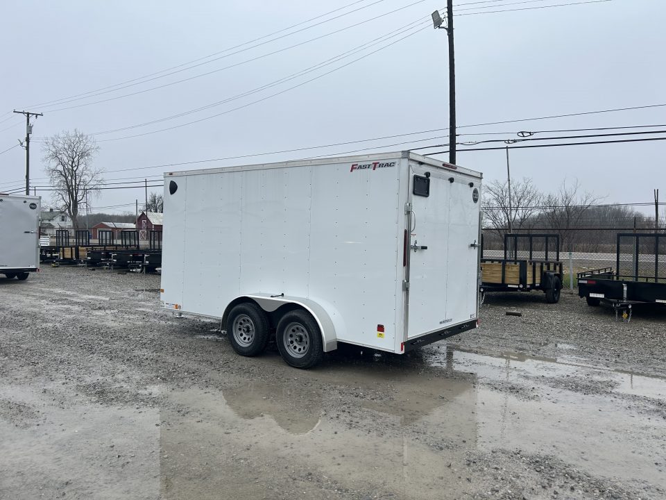 New 2026 Wells Cargo 7x14 7K Fast Trac Enclosed Trailer