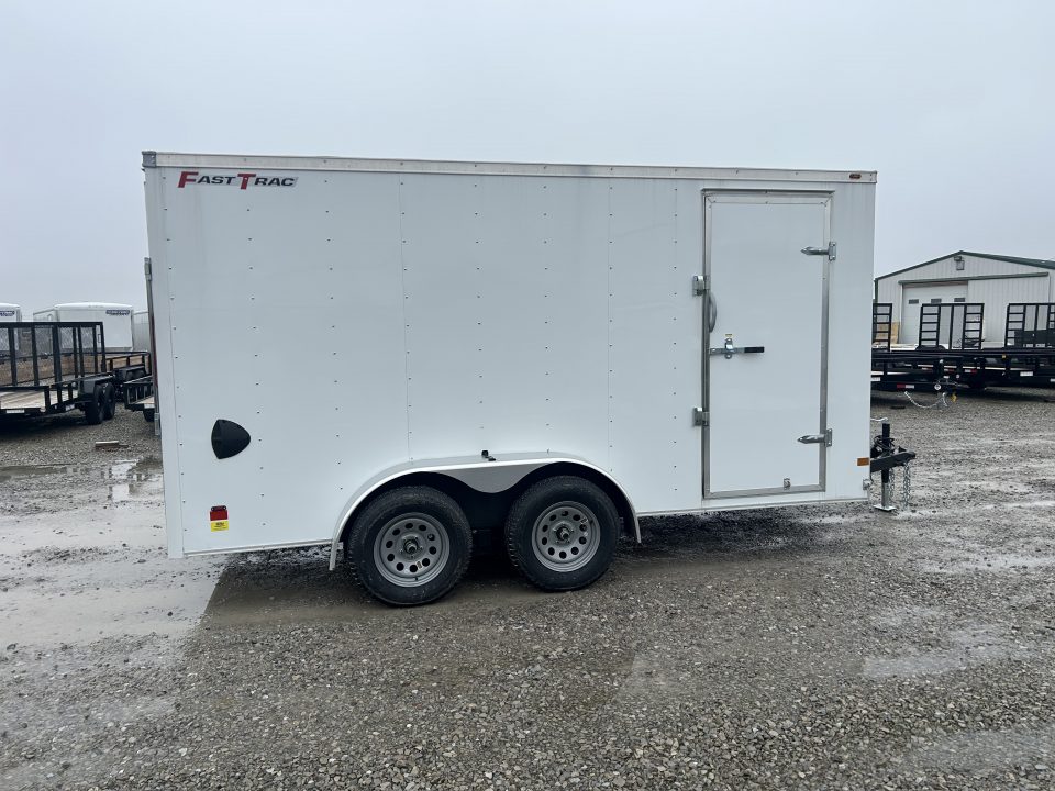 New 2026 Wells Cargo 7x14 7K Fast Trac Enclosed Trailer