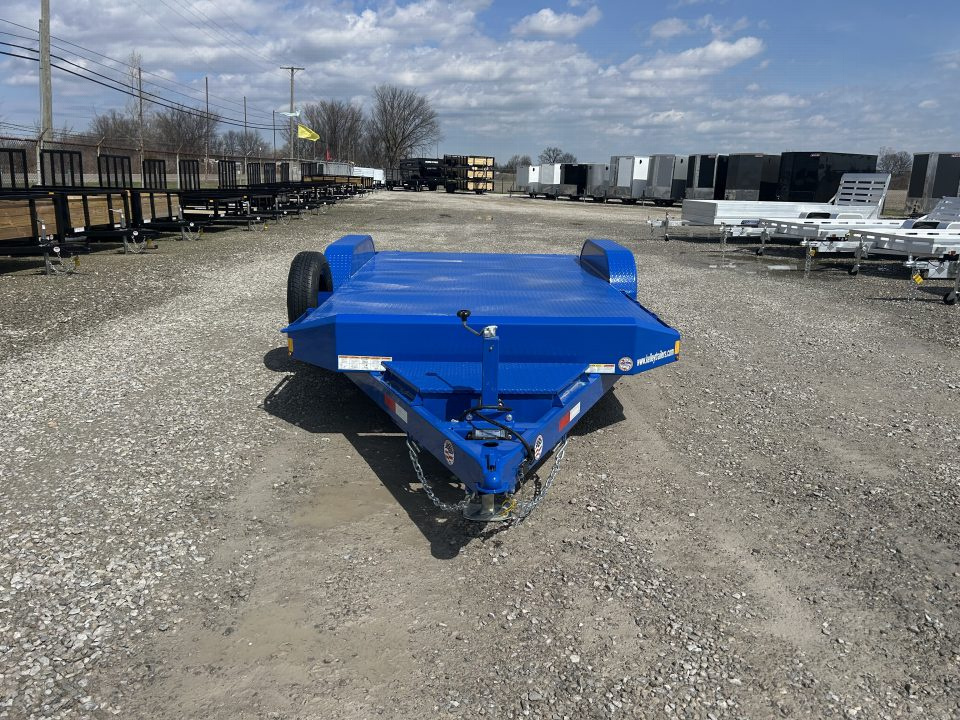 New 2026 Sure-Trac 7x18 7K Steel Deck Car Hauler Car Hauler