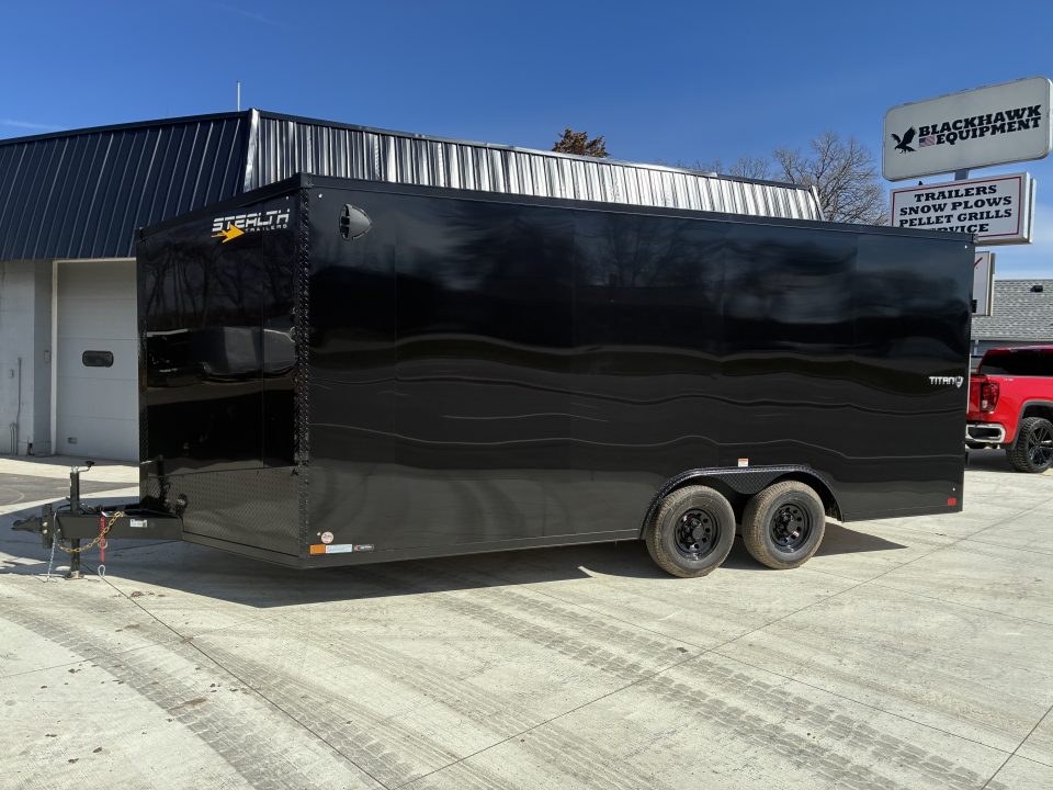 New 2026 Stealth 8.5x18 Titan Enclosed Cargo / Enclosed Trailer
