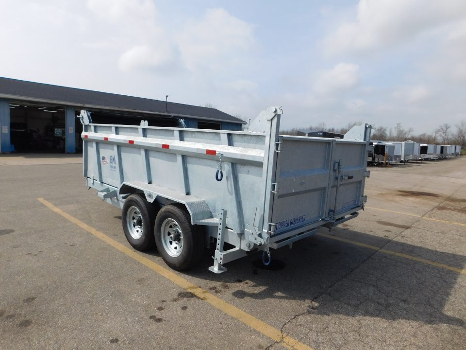 New 2026 BND Trailers GAL7X14 Dump Dump Trailer