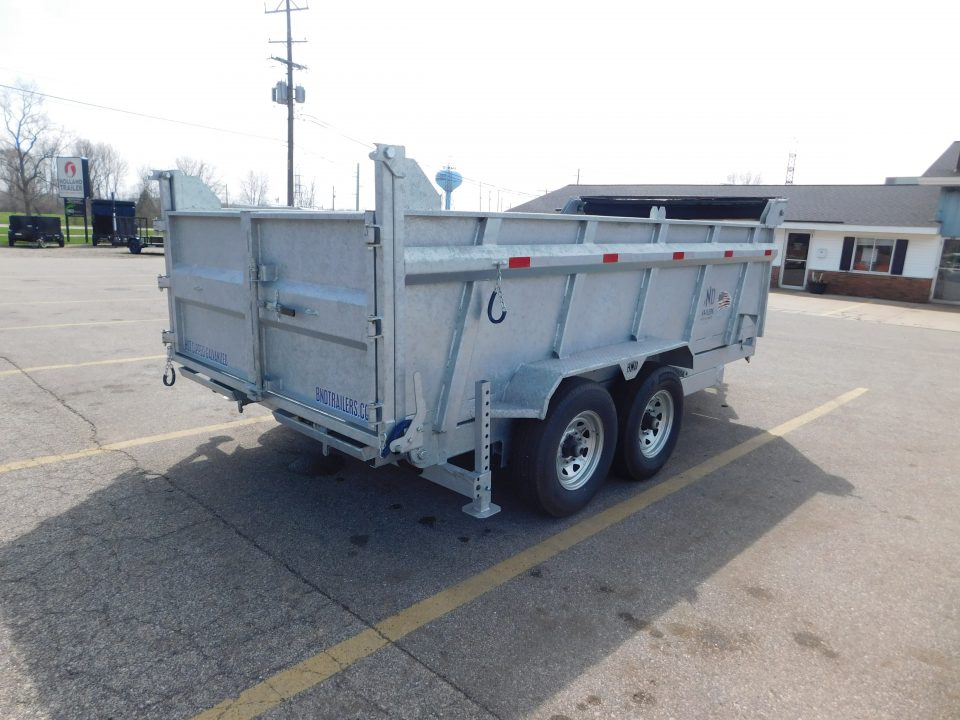 New 2026 BND Trailers GAL7X14 Dump Dump Trailer