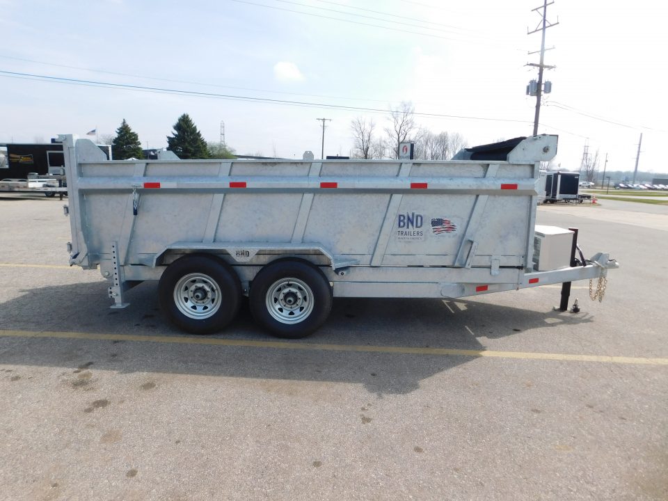 New 2026 BND Trailers GAL7X14 Dump Dump Trailer