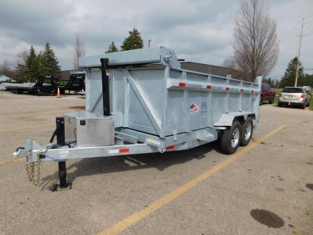 New 2026 BND Trailers GAL7X14 Dump Dump Trailer