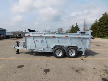 New 2026 BND Trailers GAL7X14 Dump Dump Trailer