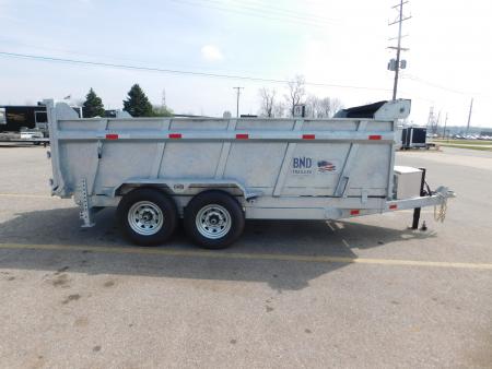 New 2026 BND Trailers GAL7X14 Dump Dump Trailer