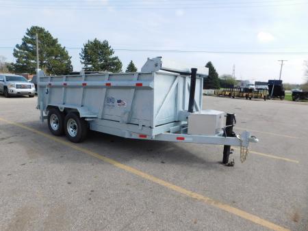 New 2026 BND Trailers GAL7X14 Dump Dump Trailer