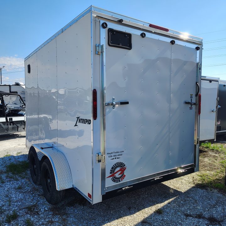 New 2026 Homesteader Trailer 7x12 TA, 7' interior height, 3.5k axles, .030 exterior , intrepid series Cargo / Enclosed Trailer