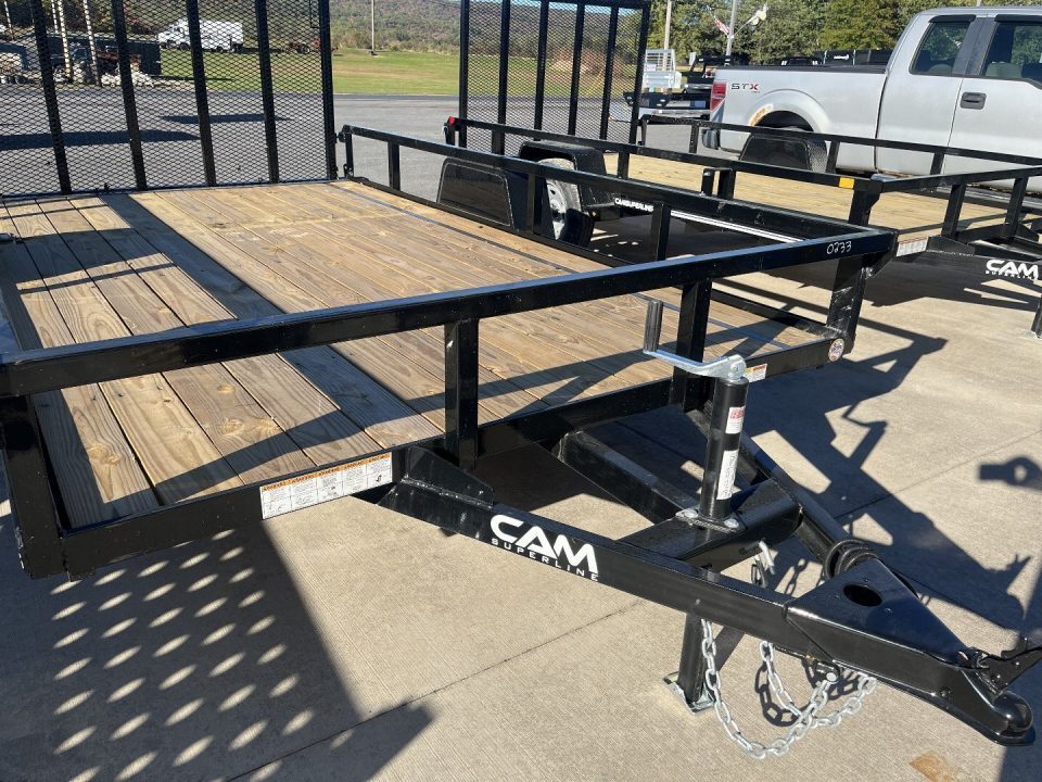 New 2026 CAM Superline 7x12 Utility Trailer