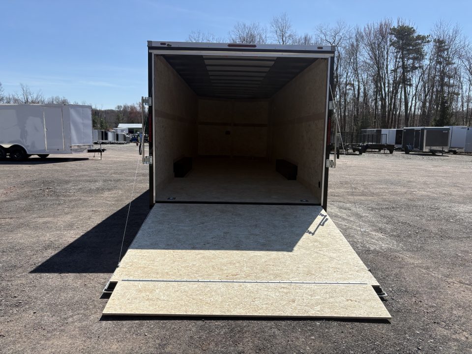 New 2026 Haulmark Passport Deluxe 8.5x24 7' Interior with Beavertail Car Hauler