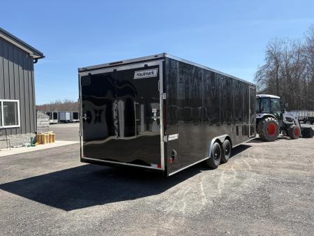 New 2026 Haulmark Passport Deluxe 8.5x24 7' Interior with Beavertail Car Hauler