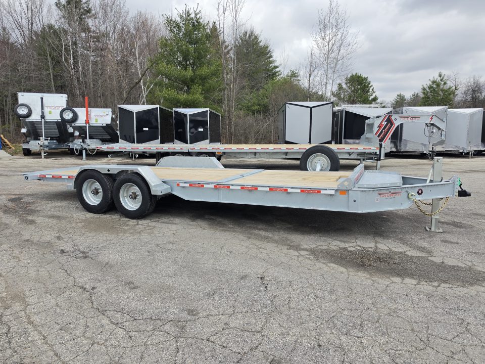 New 82" X 16 + 6 GALVANIZED GRAVITY TILT 8 K AXLES TRIUMPH 2026