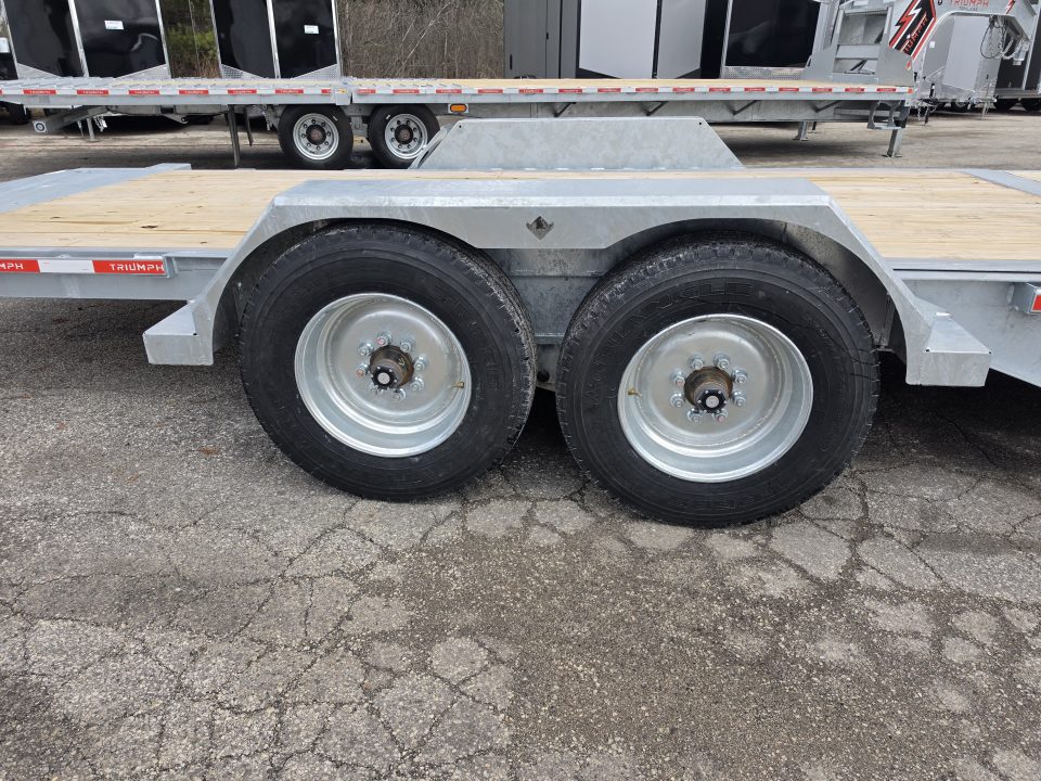 New 82" X 16 + 6 GALVANIZED GRAVITY TILT 8 K AXLES TRIUMPH 2026