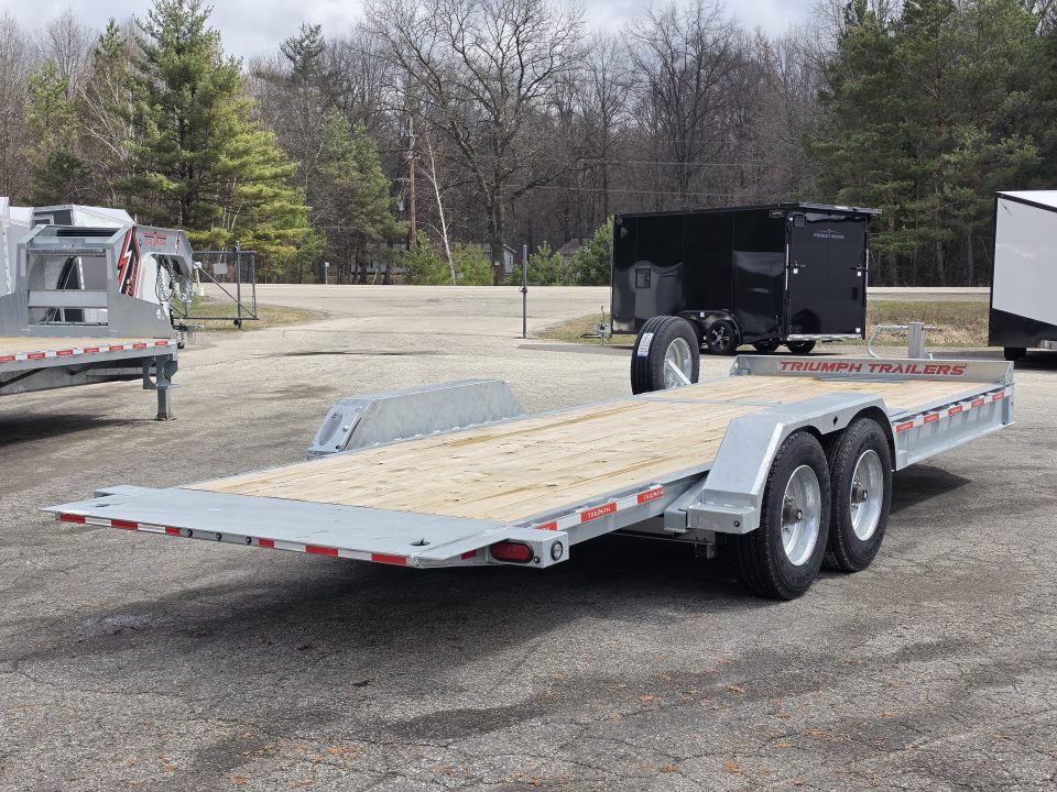 New 82" X 16 + 6 GALVANIZED GRAVITY TILT 8 K AXLES TRIUMPH 2026