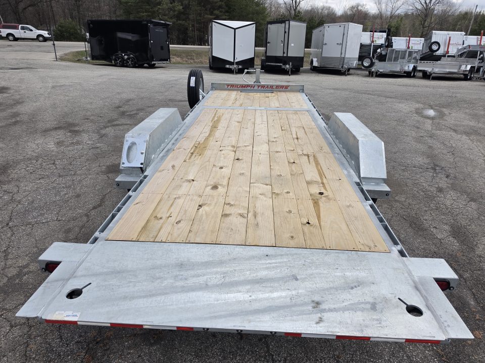 New 82" X 16 + 6 GALVANIZED GRAVITY TILT 8 K AXLES TRIUMPH 2026