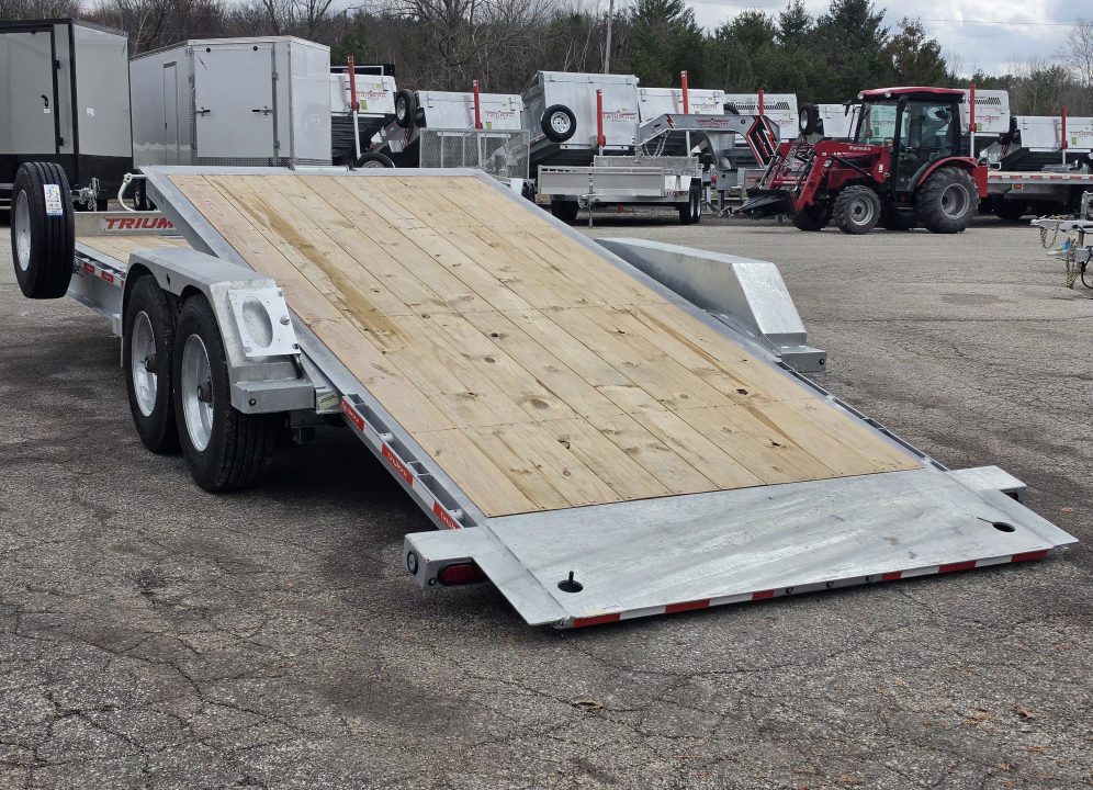 New 82" X 16 + 6 GALVANIZED GRAVITY TILT 8 K AXLES TRIUMPH 2026