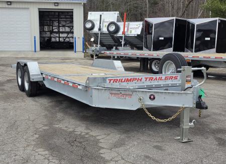 New 82" X 16 + 6 GALVANIZED GRAVITY TILT 8 K AXLES TRIUMPH 2026