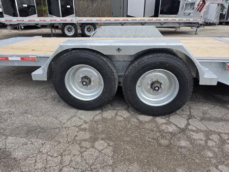 New 82" X 16 + 6 GALVANIZED GRAVITY TILT 8 K AXLES TRIUMPH 2026