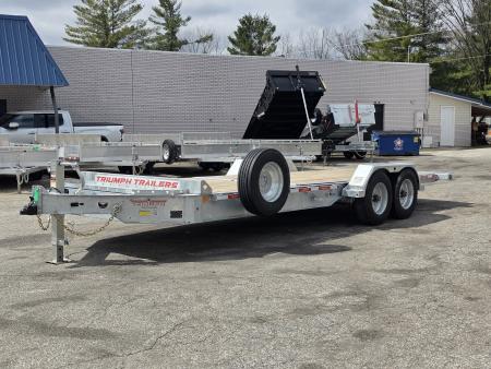 New 82" X 16 + 6 GALVANIZED GRAVITY TILT 8 K AXLES TRIUMPH 2026