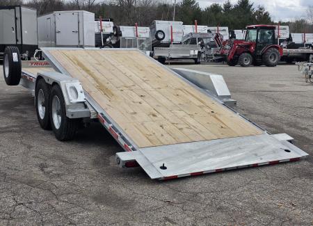 New 82" X 16 + 6 GALVANIZED GRAVITY TILT 8 K AXLES TRIUMPH 2026