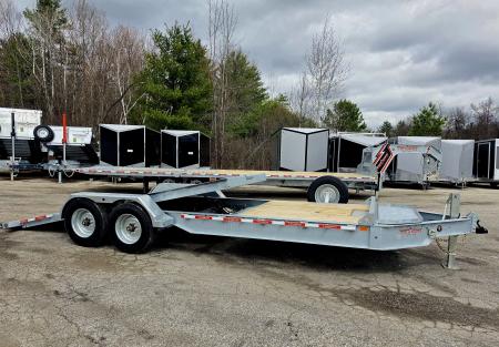 New 82" X 16 + 6 GALVANIZED GRAVITY TILT 8 K AXLES TRIUMPH 2026