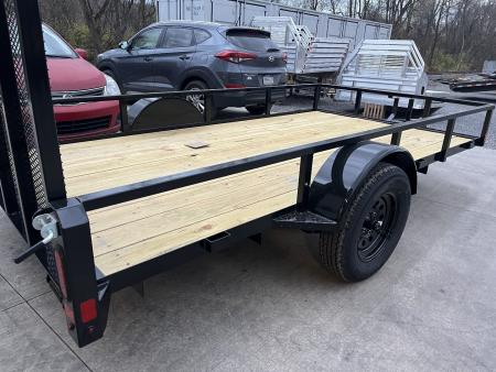 New 2026 Belmont - 6x12 Utility Trailer - BLACK