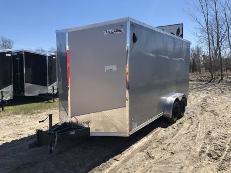 New 2026 US Cargo 7X16 W/ POLYCOR AND 7' INTERIOR Cargo / Enclosed Trailer