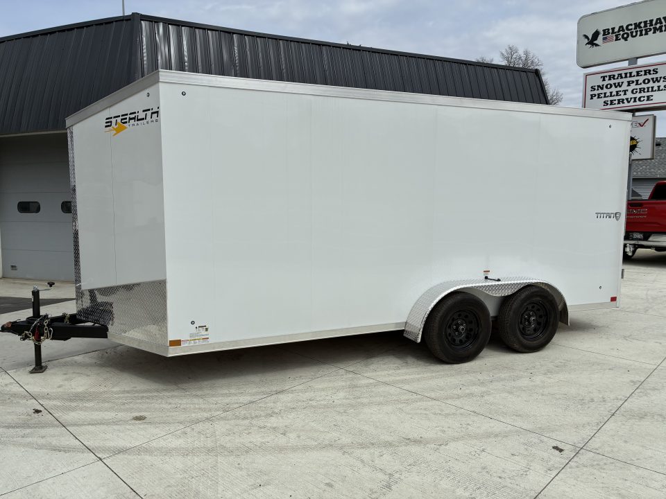 New 2026 Stealth 7x16 Stealth Titan Enclosed Cargo Trailer