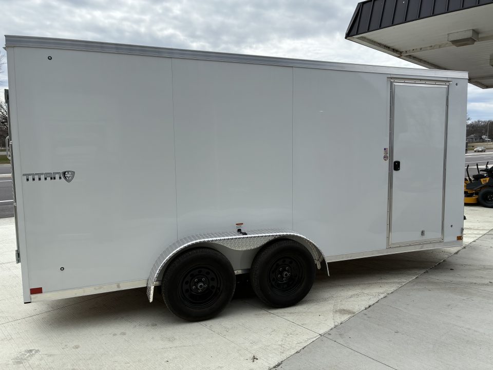 New 2026 Stealth 7x16 Stealth Titan Enclosed Cargo Trailer