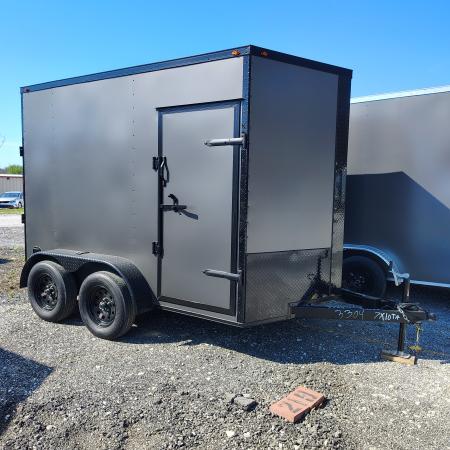 New 2026 Mammoth 7x10 TA Cargo / Enclosed Trailer, 7' interior height, 35k axles, .080 polycore exterior Cargo / Enclosed Trailer