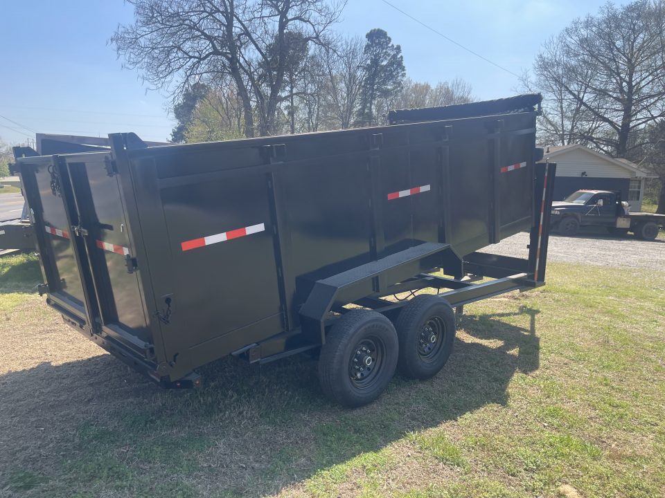 New 2026 B/R Trailers 16' 14k Gooseneck Dump Trailer