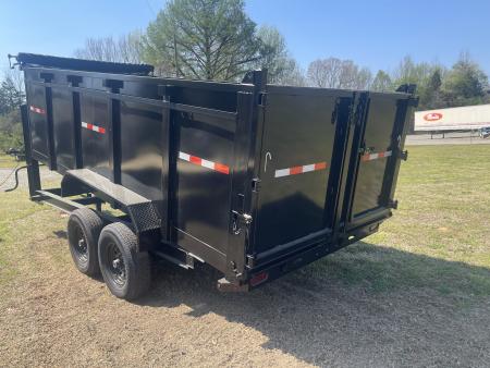 New 2026 B/R Trailers 16' 14k Gooseneck Dump Trailer