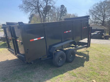 New 2026 B/R Trailers 16' 14k Gooseneck Dump Trailer