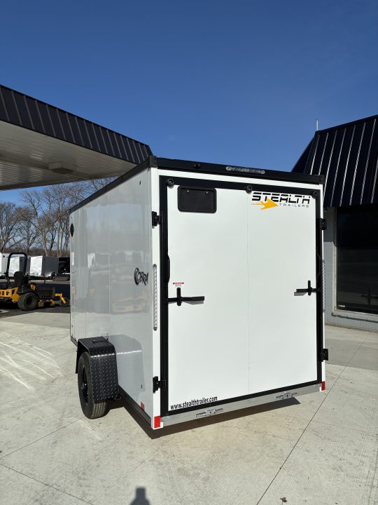 New HAIL SALE 2026 Stealth 6x12 Cobra Aluminum Enclosed Cargo Trailer