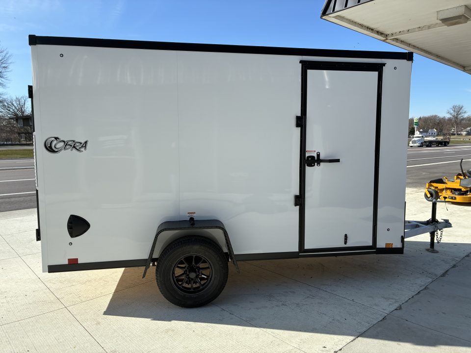New HAIL SALE 2026 Stealth 6x12 Cobra Aluminum Enclosed Cargo Trailer