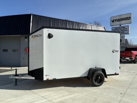 New HAIL SALE 2026 Stealth 6x12 Cobra Aluminum Enclosed Cargo Trailer