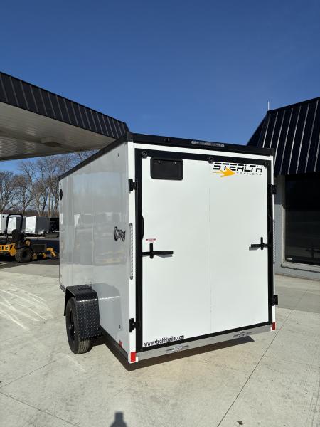 New HAIL SALE 2026 Stealth 6x12 Cobra Aluminum Enclosed Cargo Trailer