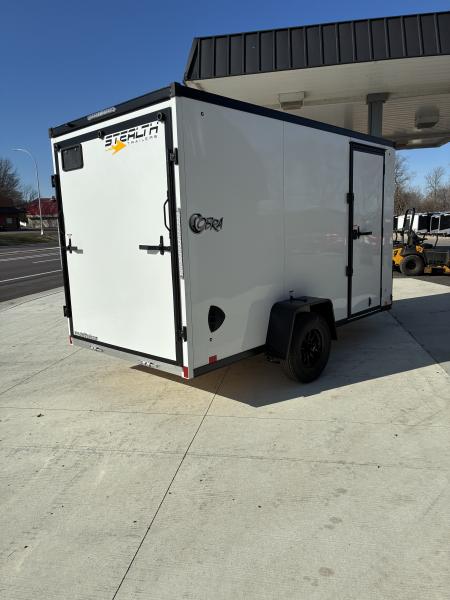 New HAIL SALE 2026 Stealth 6x12 Cobra Aluminum Enclosed Cargo Trailer