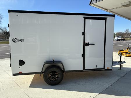New HAIL SALE 2026 Stealth 6x12 Cobra Aluminum Enclosed Cargo Trailer