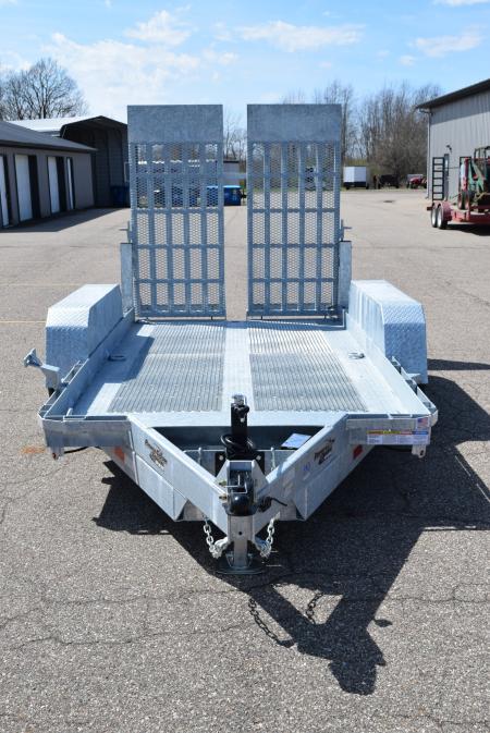 New 2026 BND Trailers 6x12 Scissor Lift Equipment Trailer Fully Galvanized