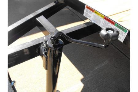 New 77 X 10 Utility Trailer HD Spring Assisted Ramp