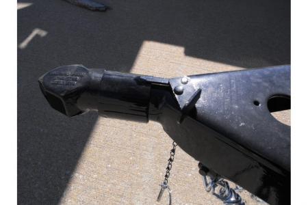 New 77 X 10 Utility Trailer HD Spring Assisted Ramp