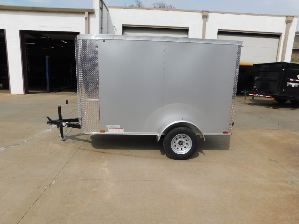 New 2026 Arising 4X8 2000 GVWR Ramp Door Cargo / Enclosed Trailer